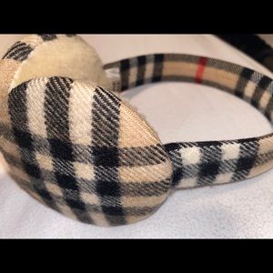Nova Check Burberry Earmuffs